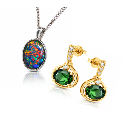 October Birthstone – Opal and Tourmaline