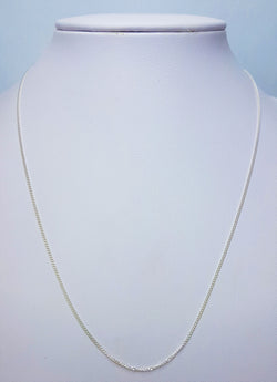 50cm Curb (30) Sterling Silver Chain