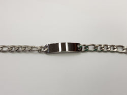 ID Stainless Steel Chain Bracelet