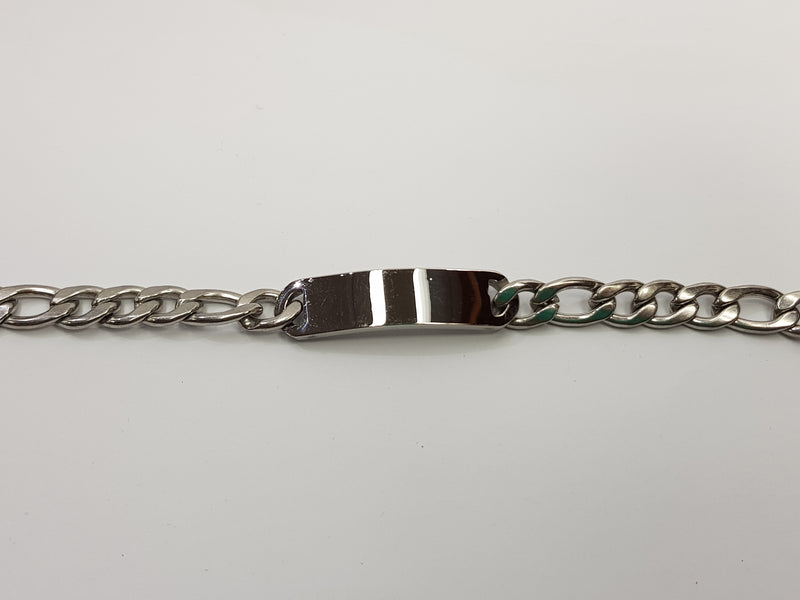 ID Stainless Steel Chain Bracelet