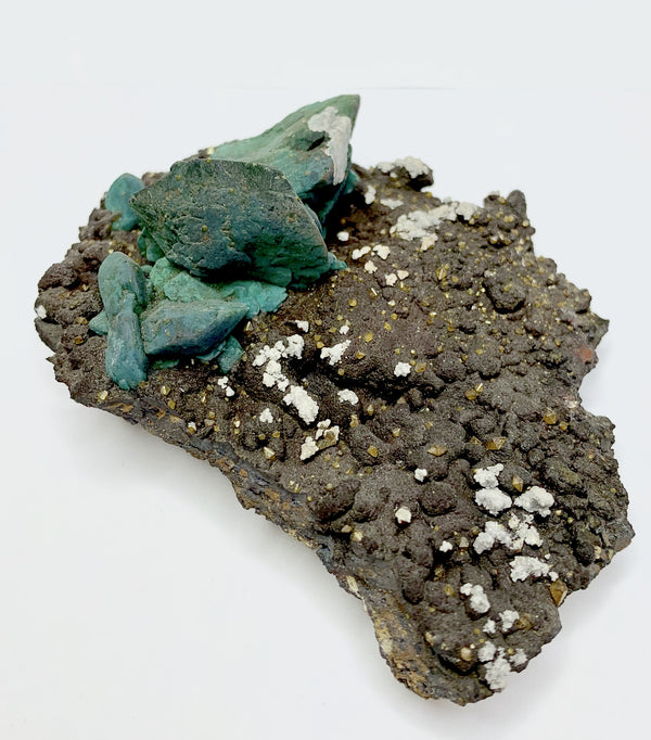 Chrysocola Pseudomorph Malachite Mineral Specimen