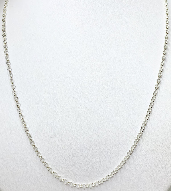 55cm Belcher (50) Sterling Silver Chain